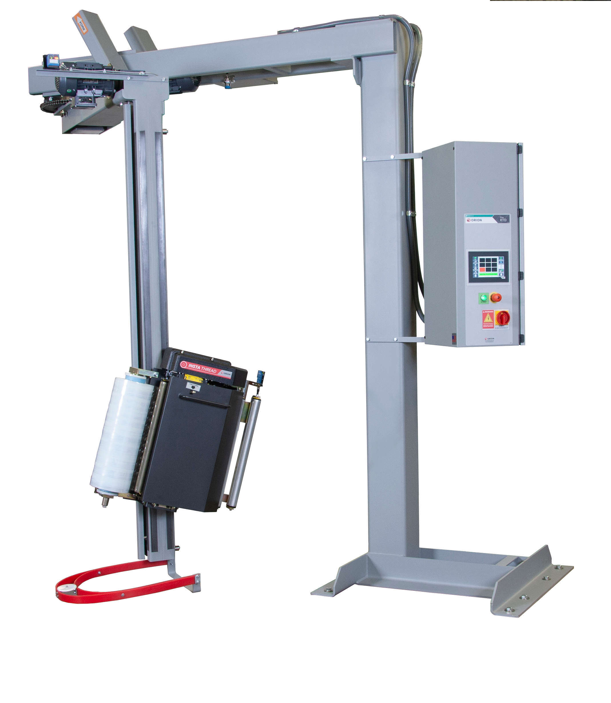 SemiAutomatic Stretch Wrappers Flex Series Rotary Tower Stretch Wrapping Equipment Orion