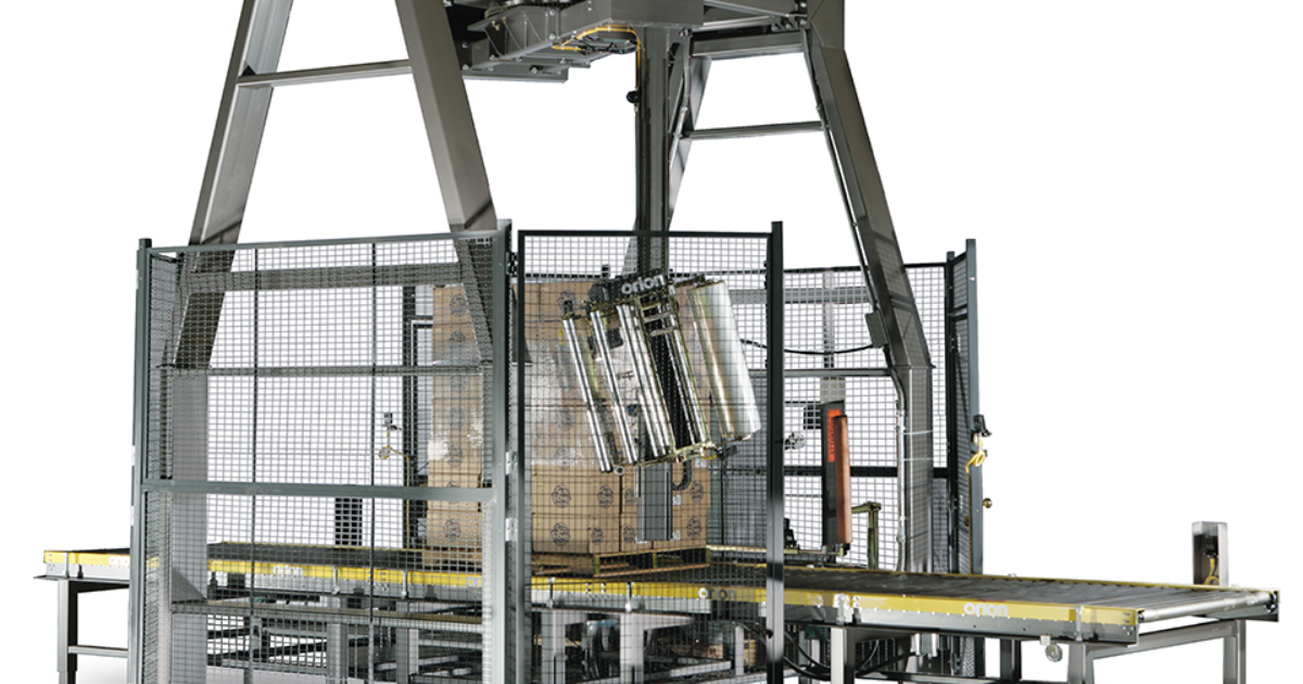 Automatic Stretch Wrappers & Pallet Wrapping Machines Orion